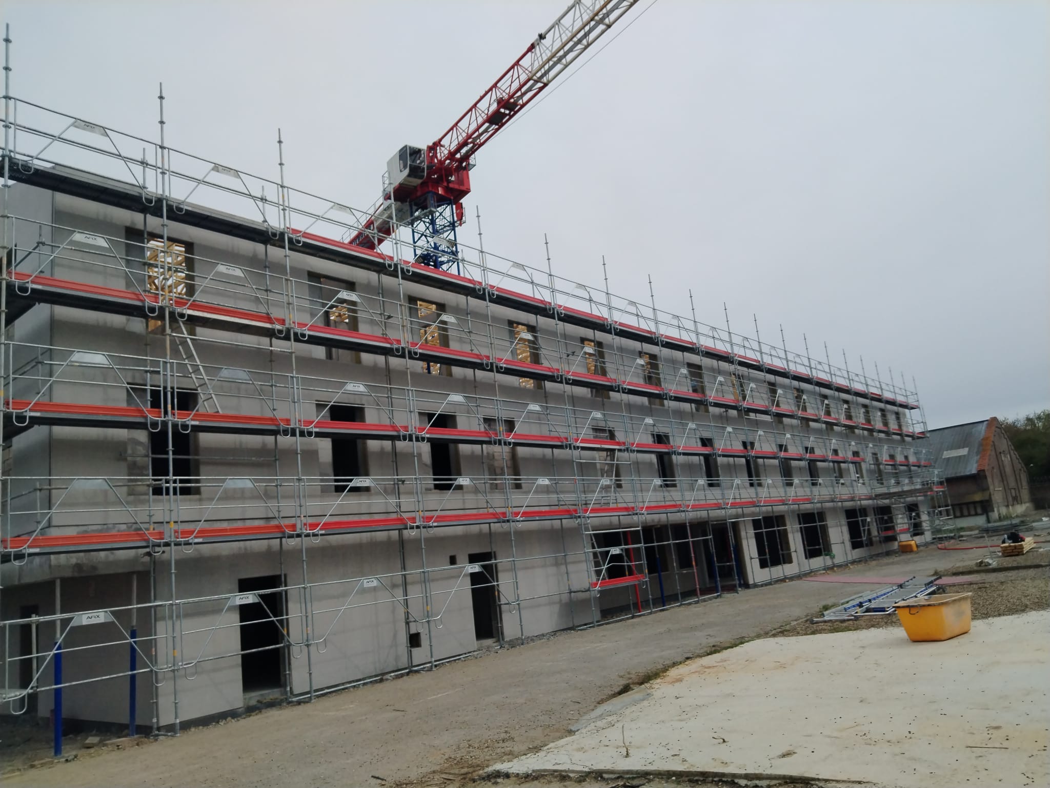 Amiens, chantier SGAMI : la hauteur au service du public