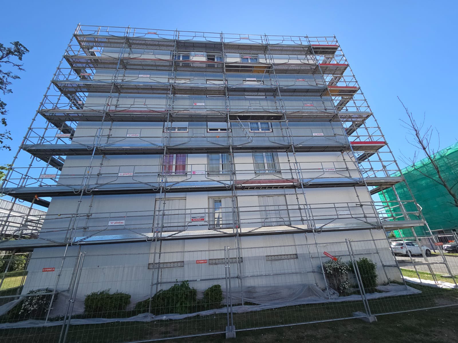 Chaque logement protégé pendant les travaux